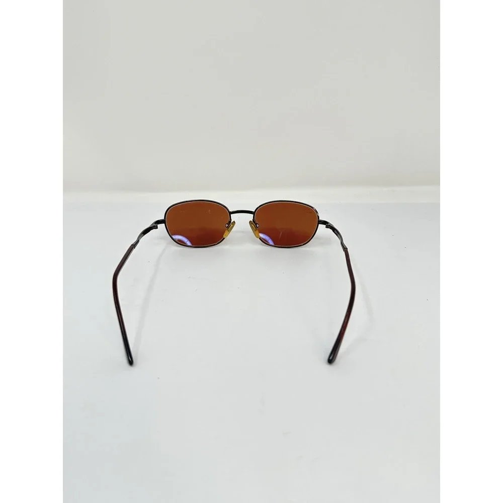 Vintage Serengeti Tradewind 6469 Sunglasses Shiny Henna Brown Drivers Glass Case